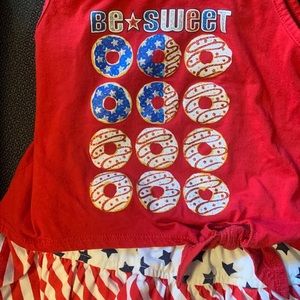 Girls 4th of July outfit